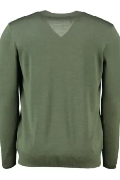 MAERZ V-Ausschnitt Pullover moos garden