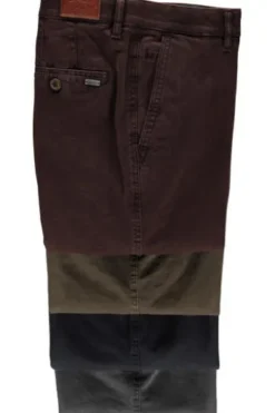 M.E.N.S. Baumwollhose bordeaux