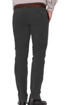 M.E.N.S. Baumwoll-Stretch-Hose anthrazit Madison