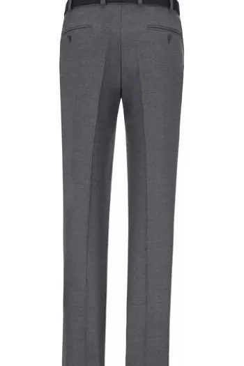 M.E.N.S. Flanell-Stretch-Hose grau