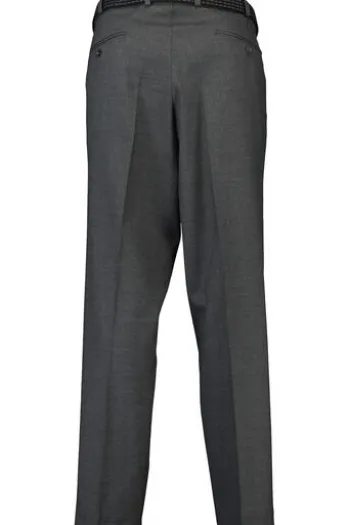 M.E.N.S. Flanell-Stretch-Hose grau
