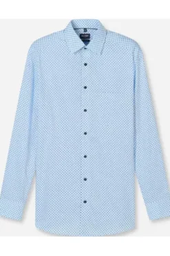 OLYMP Business Hemd Luxor hellblau Modern Fit Langarm