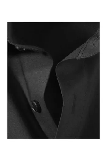 OLYMP Business Hemd Luxor schwarz Modern Fit Langarm