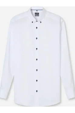 OLYMP Business Hemd Luxor weiss Modern Fit Langarm