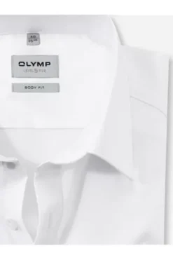 OLYMP Level Five City Hemd uni 1/1 MF weiß