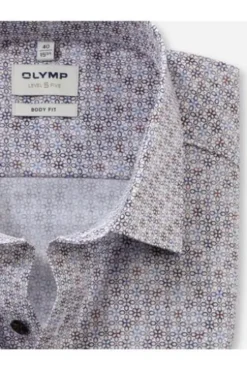 OLYMP Level Five He.-Krawatte braun
