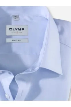 OLYMP Level Five Hemd langarm Slim Fit hellblau