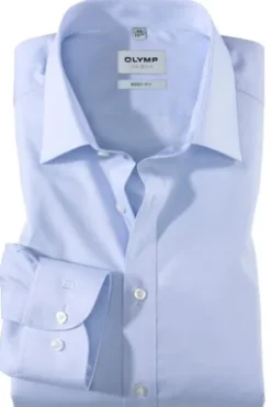 OLYMP Level Five Hemd langarm Slim Fit hellblau