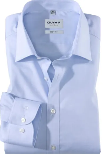 OLYMP Level Five Hemd langarm Slim Fit hellblau