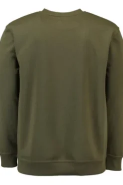 ORBIS Rundhals-Pullover oliv
