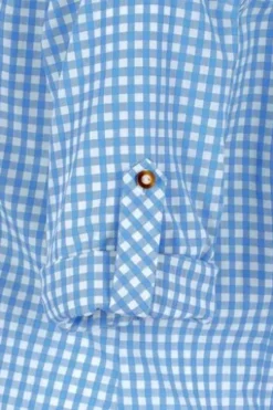 OS TRACHTEN Bluse hellblau