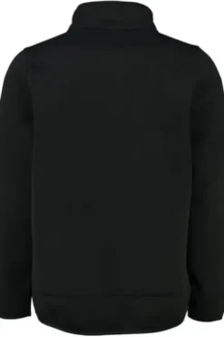 OS TRACHTEN Fleece-Jacke schwarz meliert