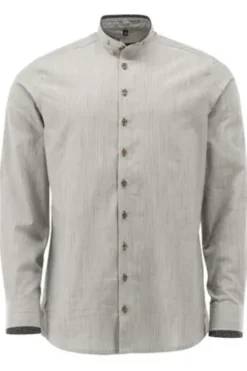 OS TRACHTEN Hemd natur Slim Fit Langarm