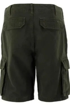 OS TRACHTEN Jagd Shorts oliv einfarbig
