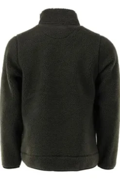 OS TRACHTEN Jagd Teddy Fleece Jacke oliv