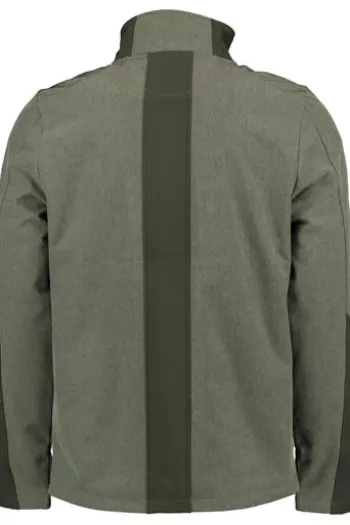 OS TRACHTEN Softshell-Jacke oliv zweifarbig