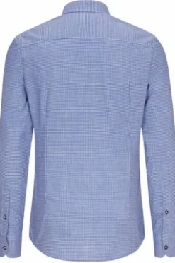 OS TRACHTEN Trachtenhemd blau