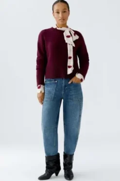 OUI Pullover bramble berry