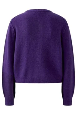 OUI Strickjacke Ilaya ultra violett