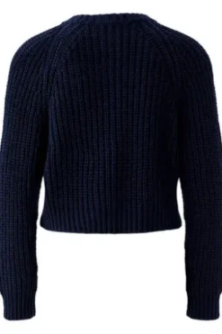 OUI Strickjacke OSKAR darkblue