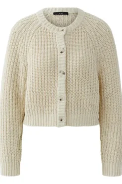 OUI Strickjacke whitecap grey