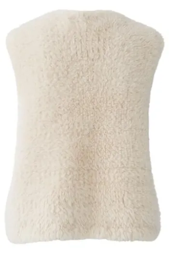 OUI Strickweste whitecap gray