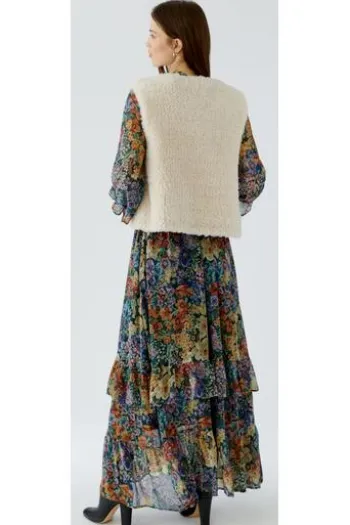 OUI Strickweste whitecap gray