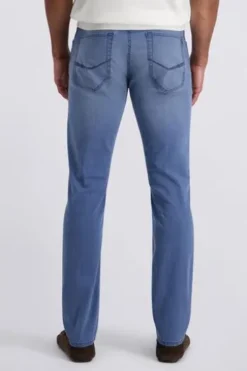PIERRE CARDIN Five-Pocket-Hose PC Lyon light blue used Tapered Fit