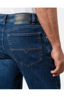 PIERRE CARDIN Five-Pocket-Jeans Dijon darkblue Dijon