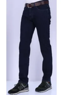 PIERRE CARDIN Five-Pocket-Jeans Lyon dark blue stonewash