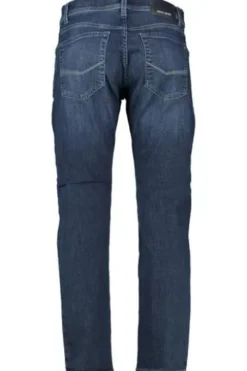 PIERRE CARDIN Five-Pocket-Jeans Lyon dark blue used Tapared fit