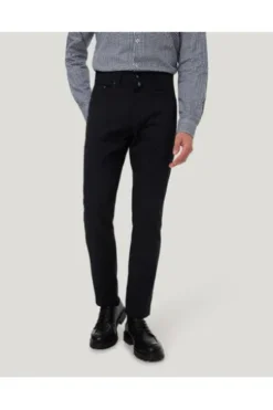 PIERRE CARDIN Five-Pocket-Jeans Dijon dark blue used Modern Fit