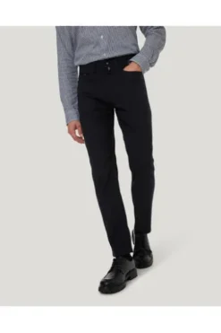 PIERRE CARDIN Five-Pocket-Jeans Dijon dark blue used Modern Fit