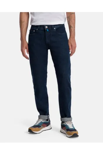 PIERRE CARDIN Five-Pocket-Jeans Lyon darkblue Modern Fit Futureflex