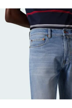 PIERRE CARDIN Five-Pocket-Jeans Lyon light blue Lyon Tapered