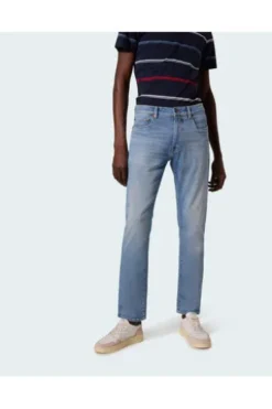 PIERRE CARDIN Five-Pocket-Jeans Lyon light blue Lyon Tapered
