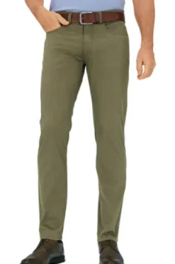 PIERRE CARDIN Light Baumwoll Jeans Lyon grün