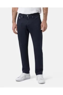 PIERRE CARDIN Light-Baumwoll-Hose Lyon marine Lyon Tapered