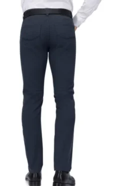 PIERRE CARDIN Light-Baumwoll-Hose Lyon marine Lyon Tapered