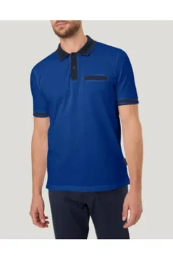 PIERRE CARDIN Polo Shirt blau