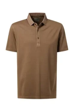 PIERRE CARDIN Polo-Shirt dark earth