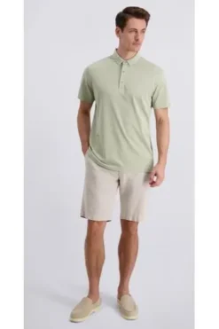 PIERRE CARDIN Polo-Shirt desert sage