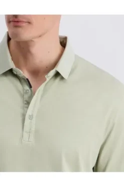 PIERRE CARDIN Polo-Shirt desert sage