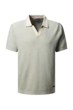 PIERRE CARDIN Polo-Shirt desert sage