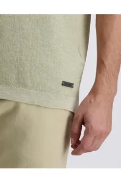 PIERRE CARDIN Polo-Shirt desert sage