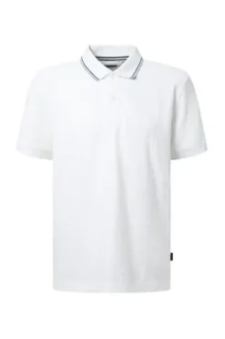 PIERRE CARDIN Polo-Shirt weiss