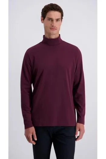 PIERRE CARDIN Rollkragen Pullover winetasting