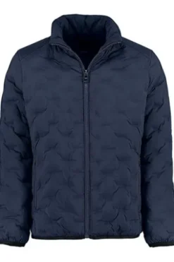 PIERRE CARDIN Stepp -Jacke marine wasserabweisend
