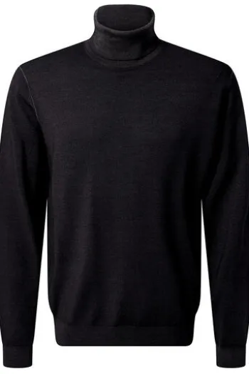 PIERRE CARDIN Strick Rollkragen Pullover anthra