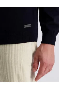 PIERRE CARDIN Strick Troyer marine